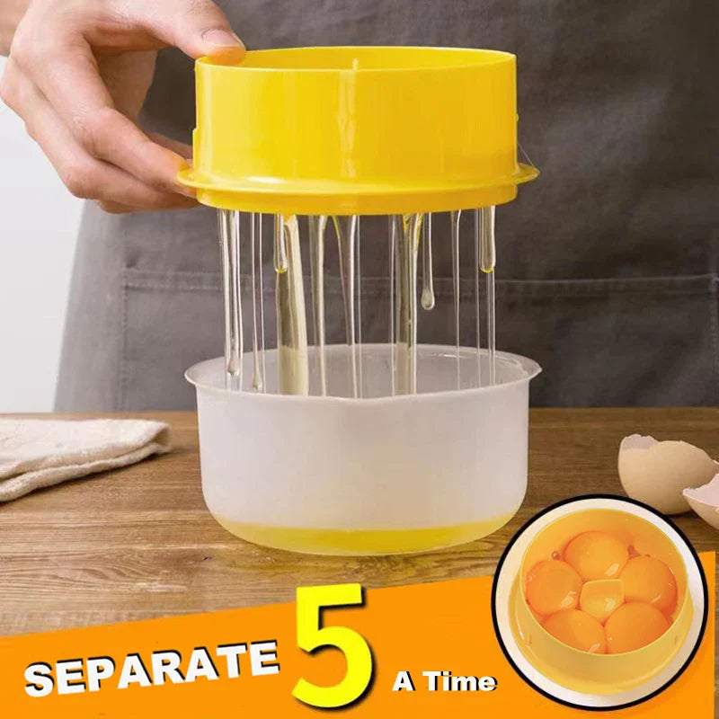 Egg Yolk Separator Kitchen Gadget Tools-4