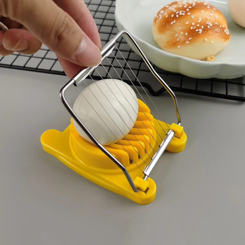 Stainless Steel Egg Slicer Chopper Kitchen Gadget-4