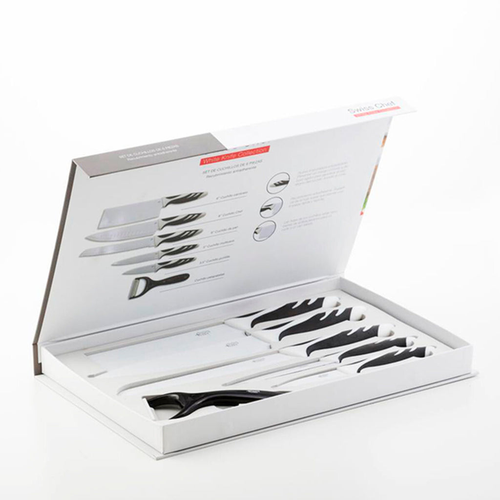 Knife Set Bravissima Kitchen Swiss Chef (6 pcs)-2