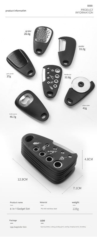NNEDSZ Multifunctional Kitchen Gadgets - Compact Vegetable Slicer & Grater Tool-4
